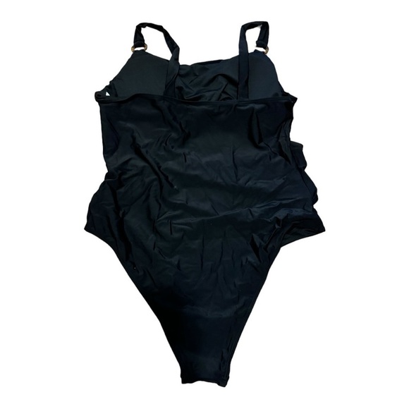 NWOT black monokini leopard rings - size XL - Picture 7 of 9